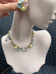 Vintage TRIFARI by ALFRED PHILIPPE 1950s "Fleurette" Parure Jewellery Set