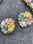 Vintage TRIFARI by ALFRED PHILIPPE 1950s "Fleurette" Parure Jewellery Set