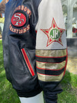 Jeff Hamilton San Francisco 49ERS Super Bowl XXIX Leather Jacket
