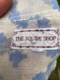 Vintage 1970s “The Squire Shop”Cotton Gauze Printed Shirt Sz M