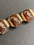 1930s Jean Painleve Seahorse Bakelite Bracelet