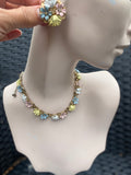 Vintage TRIFARI by ALFRED PHILIPPE 1950s "Fleurette" Parure Jewellery Set