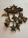 Askew London Celestial Charm Brooch