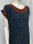 Antique Roaring Twentieth 1920s Beaded Dress