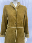 Betty Barclay Olive Green Sheepskin Coat